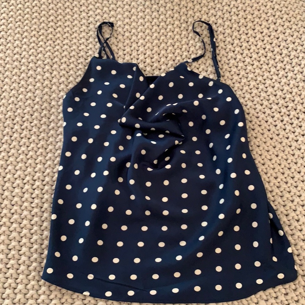Polka dot blouse